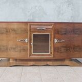Art Deco sideboard in burr walnut