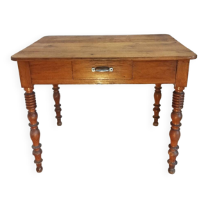 Bureau pieds tournés