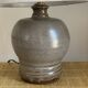 Lamp base in stoneware