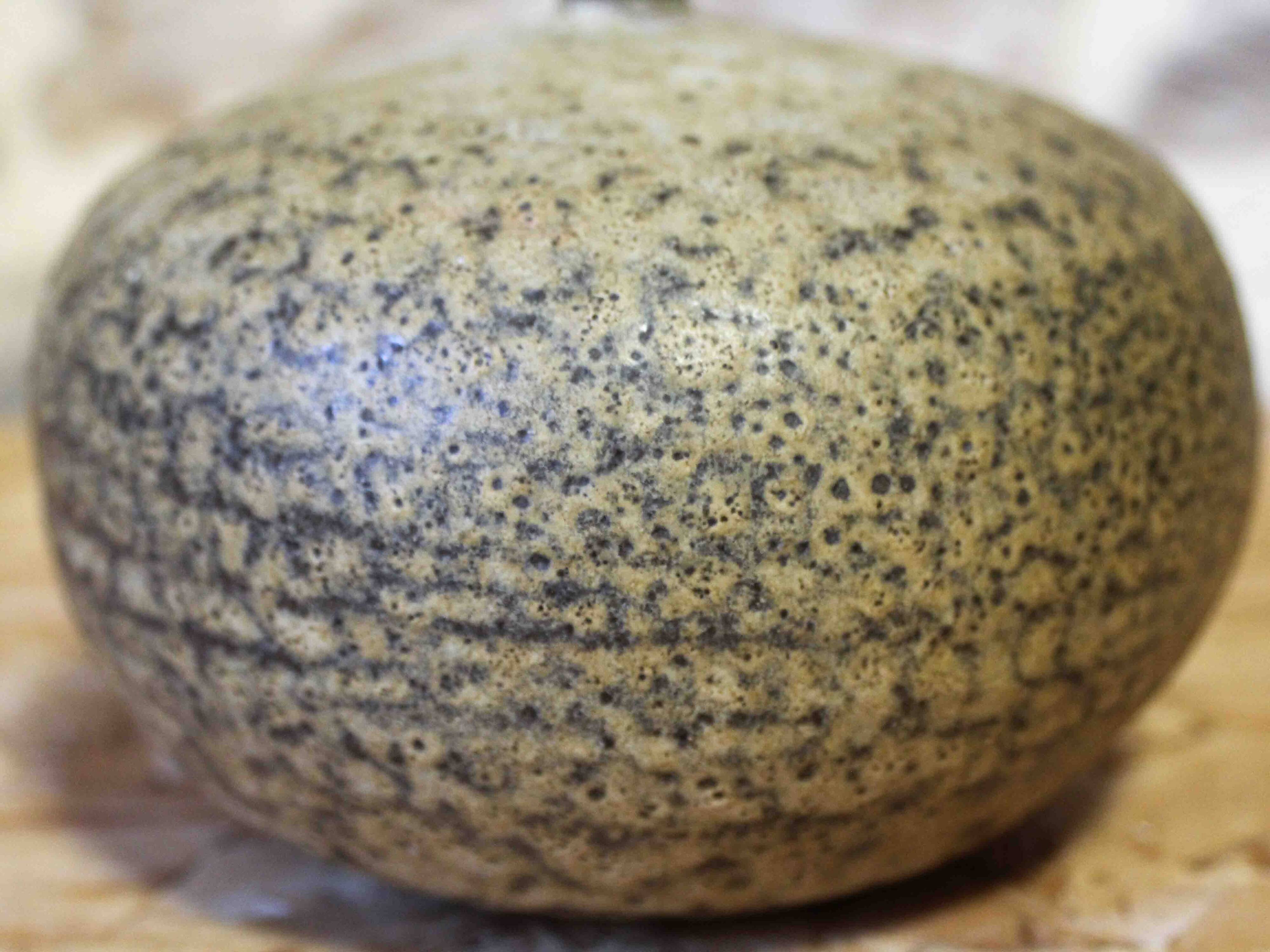 1970s ceramic ball vase