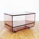 Vintage Roche Bobois furniture in smoked plexiglass