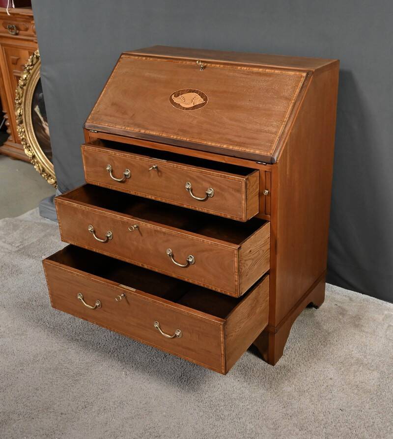 English Scriban in Mahogany – Early 20th Century