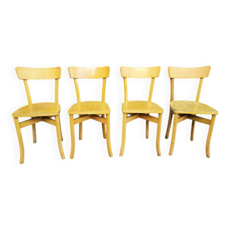 Set of 4 vintage bistro chairs