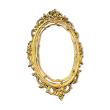 Golden cast iron frame
