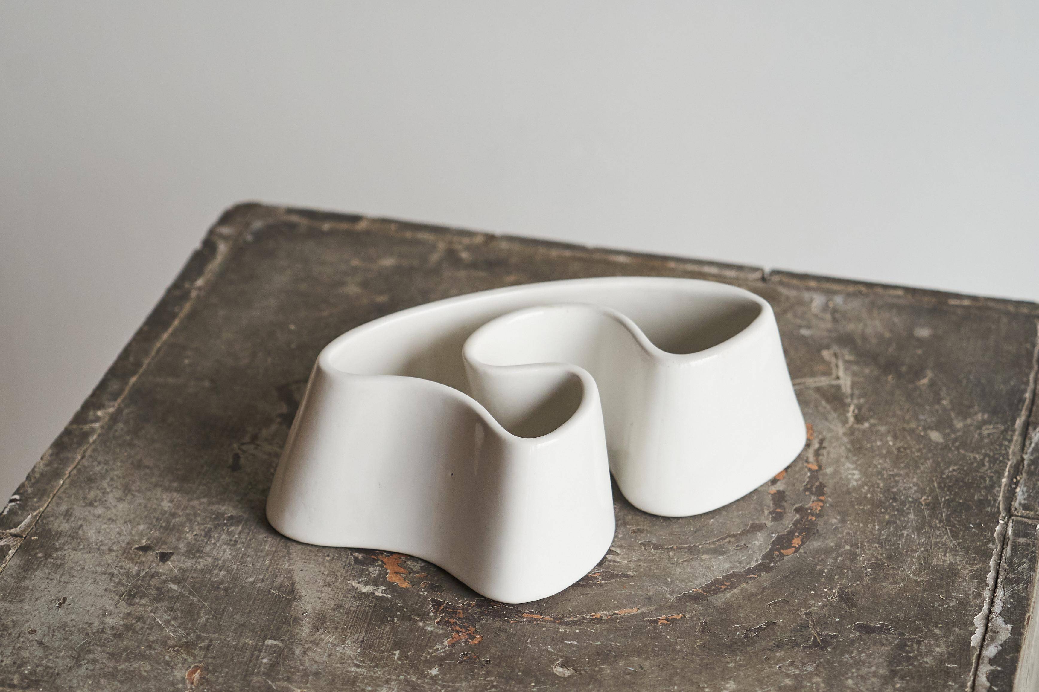 Angelo Mangiarotti ceramic object 'Tremiti Formalibera' Danese Milano 1964