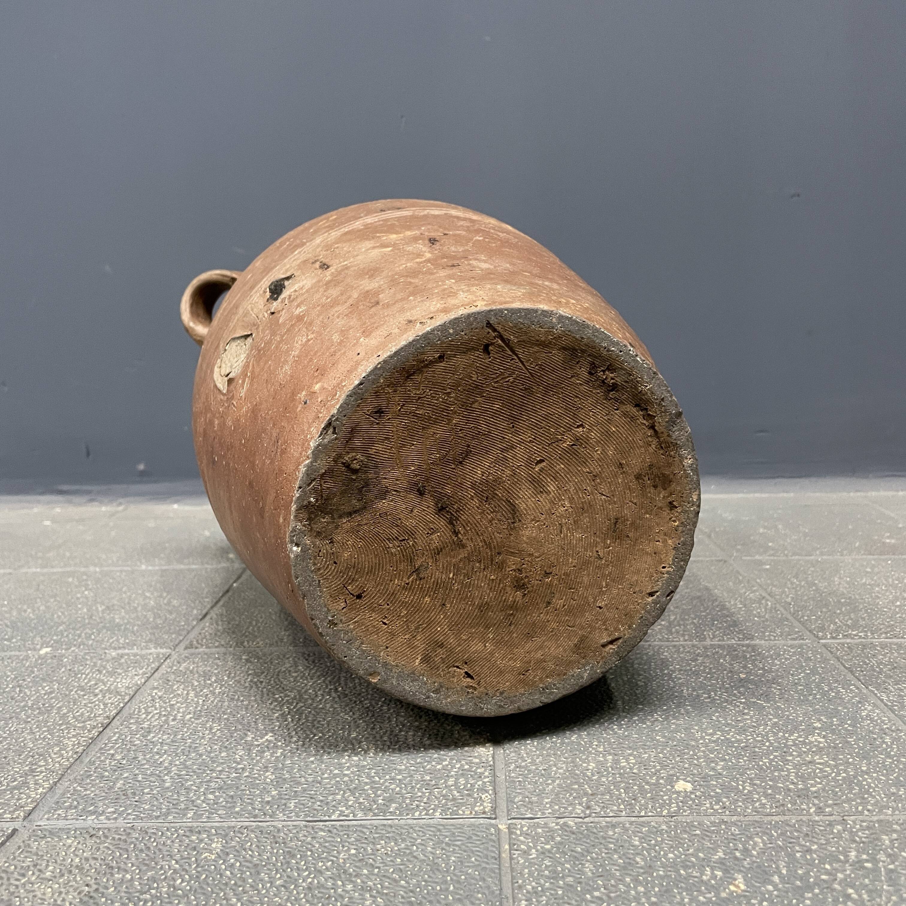 Large antique earthenware jug from Germany 18th century