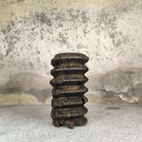 Small vintage press screw saddle