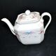 Old Paris porcelain herbal tea pot – hand-painted polychrome decoration, 19th century