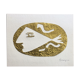 Lithographie et relief en or fin Georges Braques