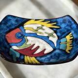 Enameled ceramic empty pocket