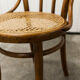Chaise bois courbé cannage manuel 1900