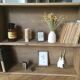 Antique wall shelf