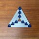 Postmodern triangular trivets by Jorgen Meldgaard for Menu, 1980s, set of 3.