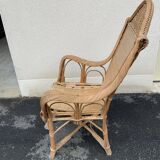 Rattan armchair