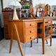 Bureau vintage pieds compas
