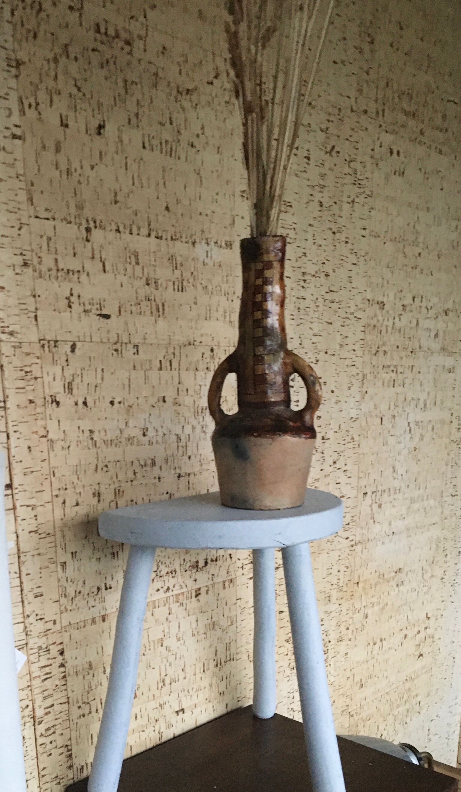 Terracotta soliflora vase