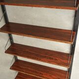 Etagère danoise du milieu du siècle par Poul Cadovius pour Cado, années 1960