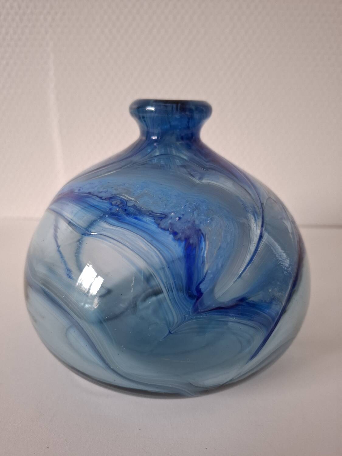 Allex 70s stamped ball vase