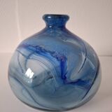 Vase boule estampillé Allex 70's