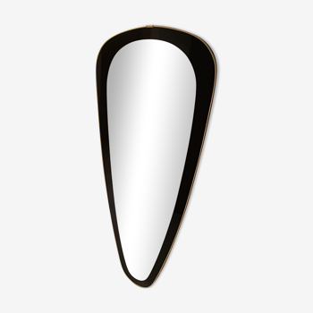 Scandinavian mirror design 1970 free form