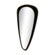 Miroir scandinave design 1970 forme libre