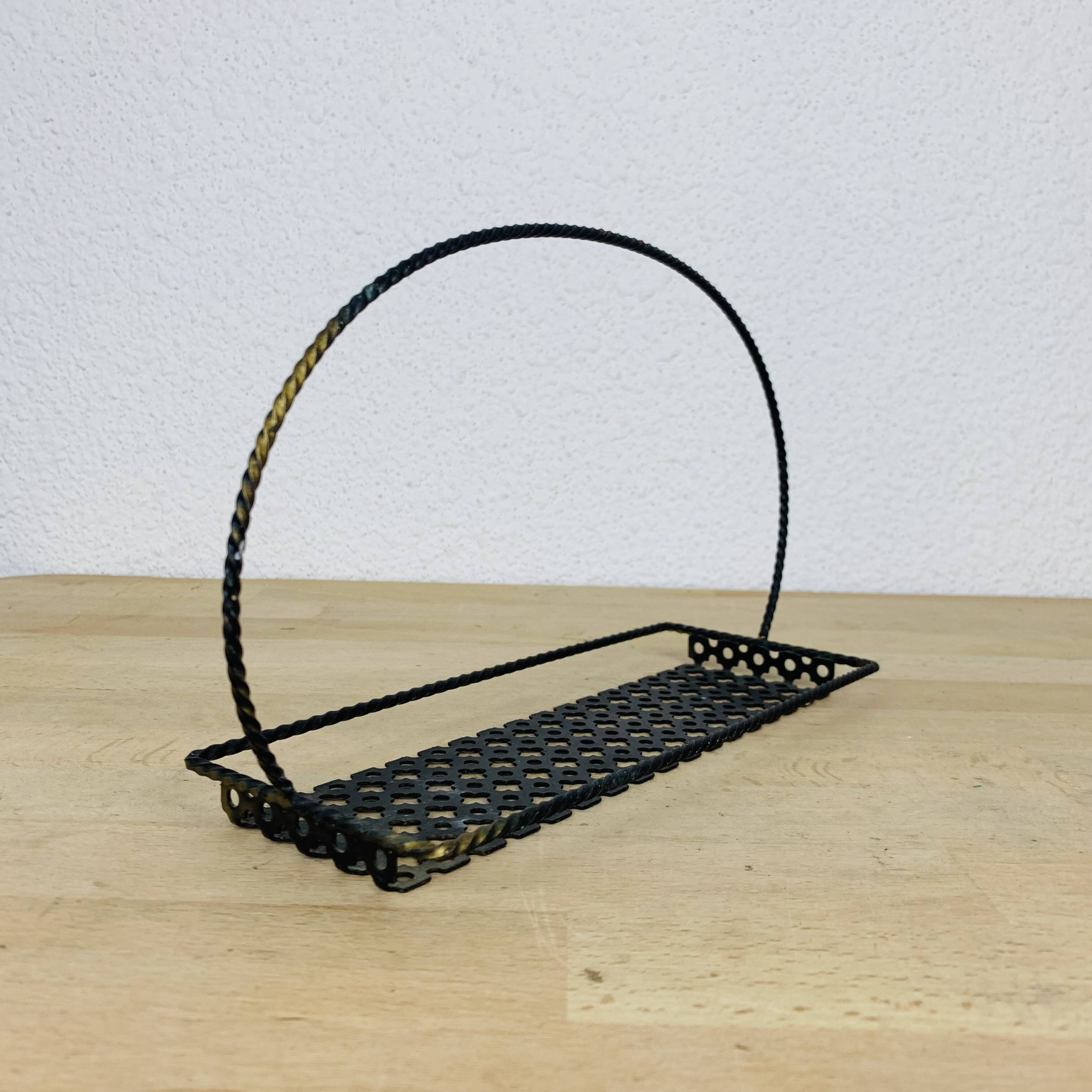 Perforated metal tray from the 50s