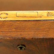 Bureau Demi-Lune en Cuir de Patrick Beakey Dublin circa 1850