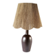 Glazed ceramic lamp