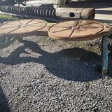 Coffee table / old oil press bench