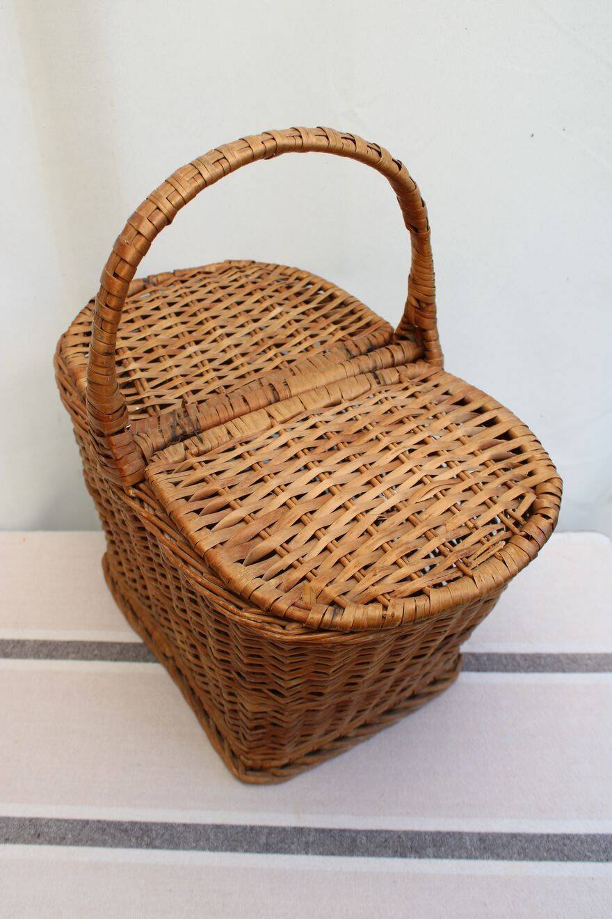 Panier de pique-nique en osier