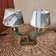 Art Deco desk lamp in the style of Adnet