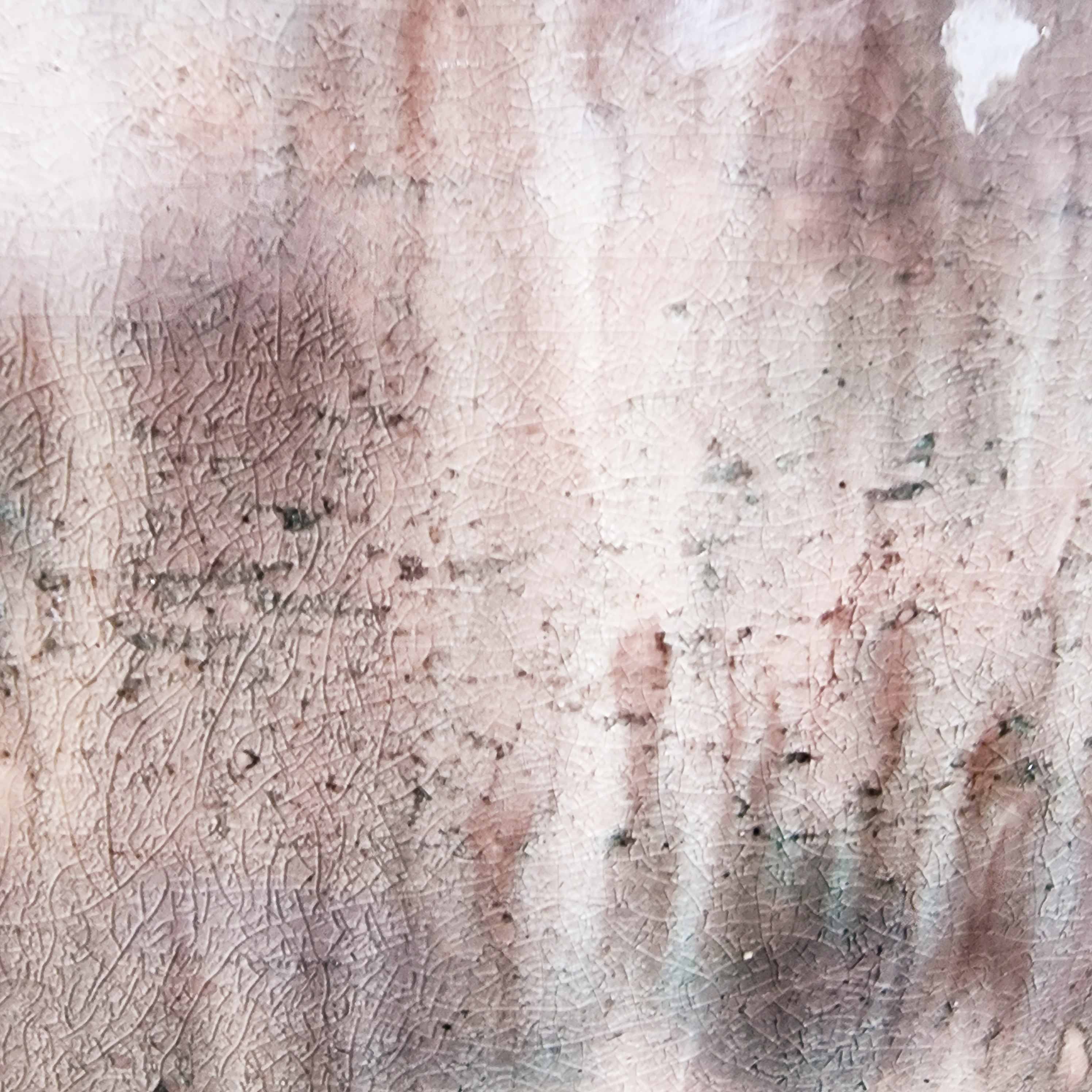 Parquet lamp in celadon glazed ceramic Dijkstra circa 1960 1970