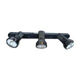 Lighting ramp of 3 black spots 70s