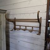 Ancien porte manteau en bois courbé