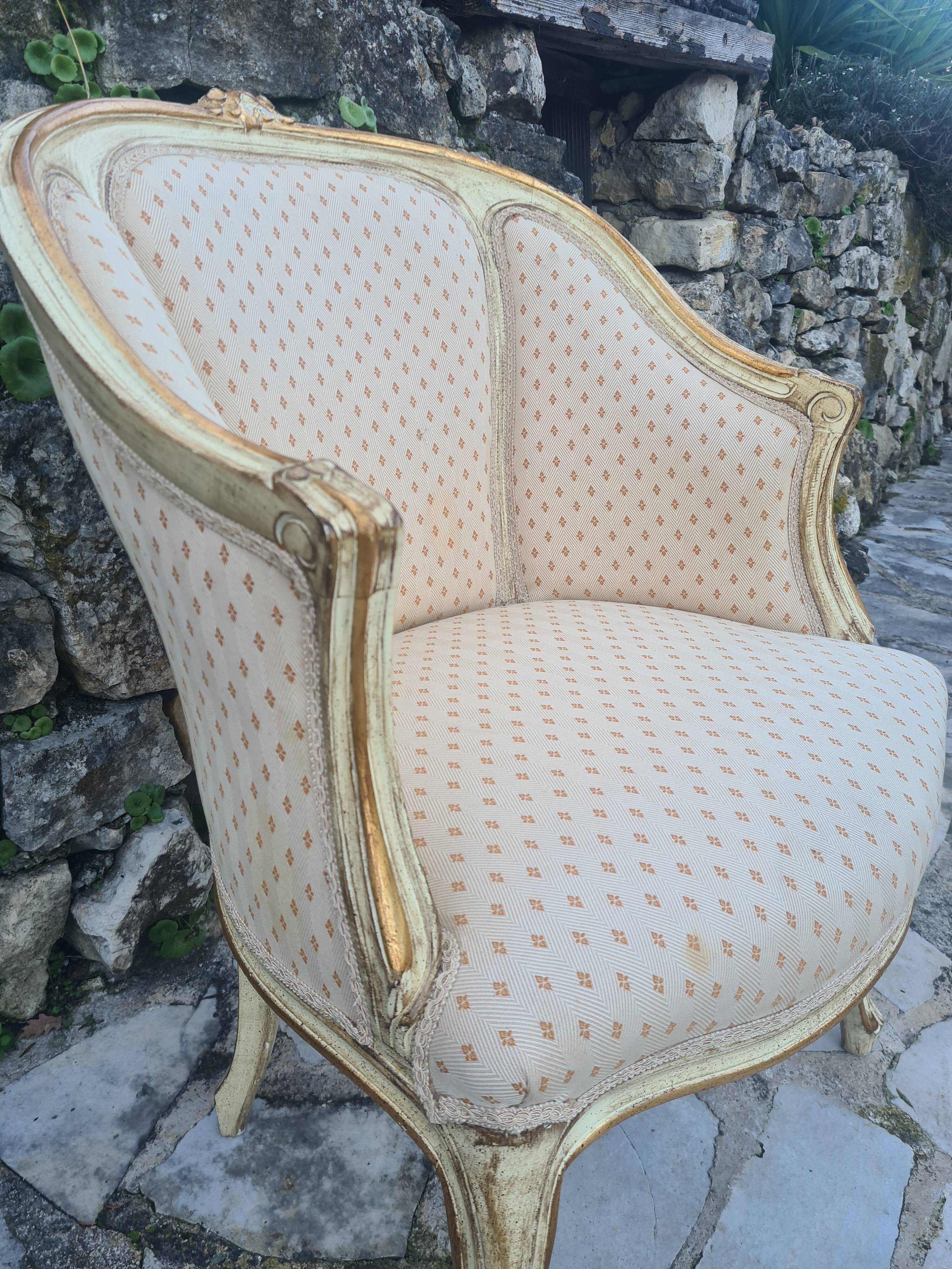 LOUIS XV STYLE ARMCHAIR