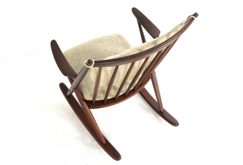 Franks Reenskaug for Bramin rocking chair model 182 - danish design
