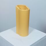 Trio de vases jaunes de style Memphis par ASA Allemagne