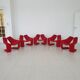Set of 5 Zen armchairs Steiner Paris – Kwok Hoï Chan – reissue 2008