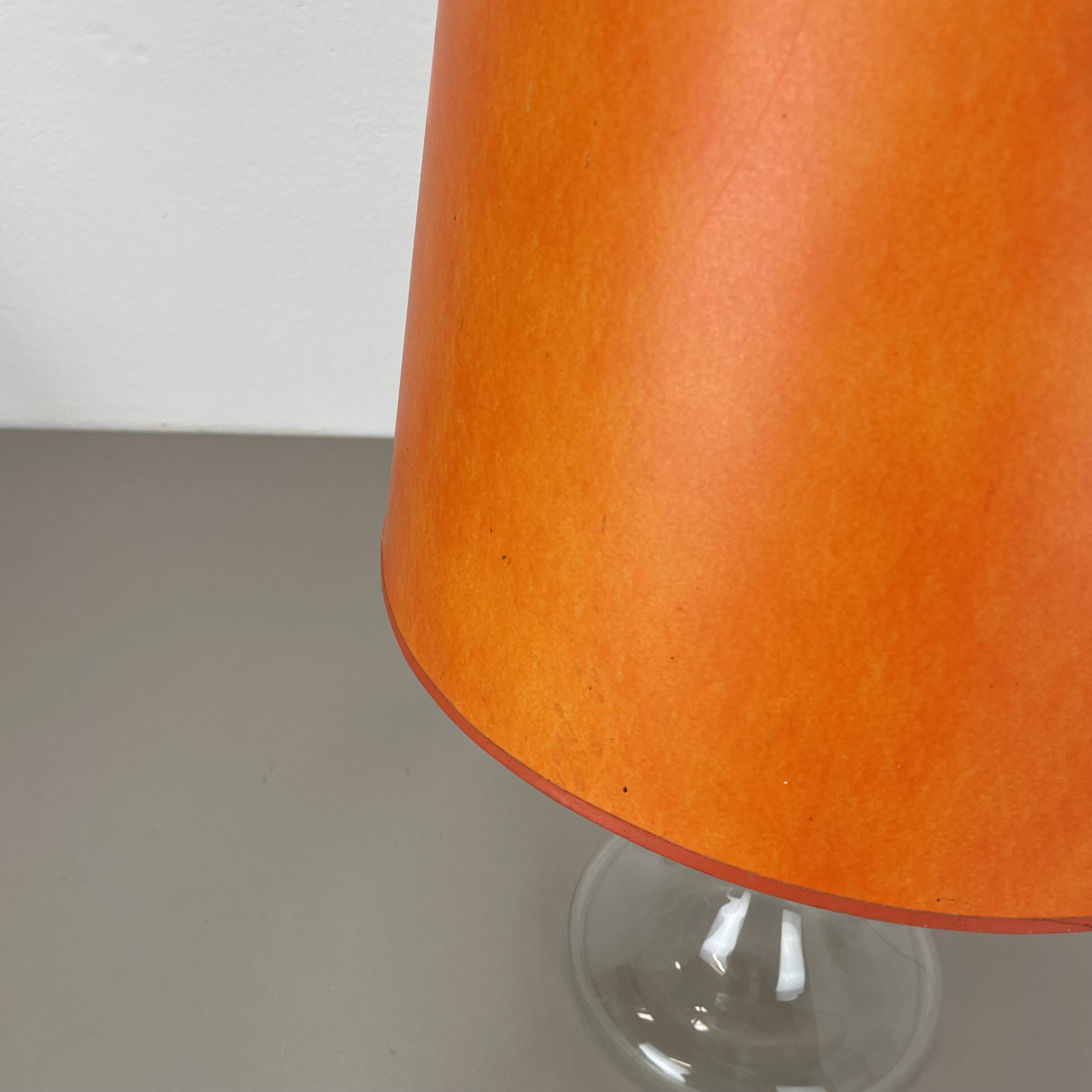 Modern Design M Lucid Glass Table Lamp Base ML 1 by Ingo Maurer, Germany, 1960s