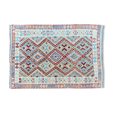 Multicolored kilim carpet