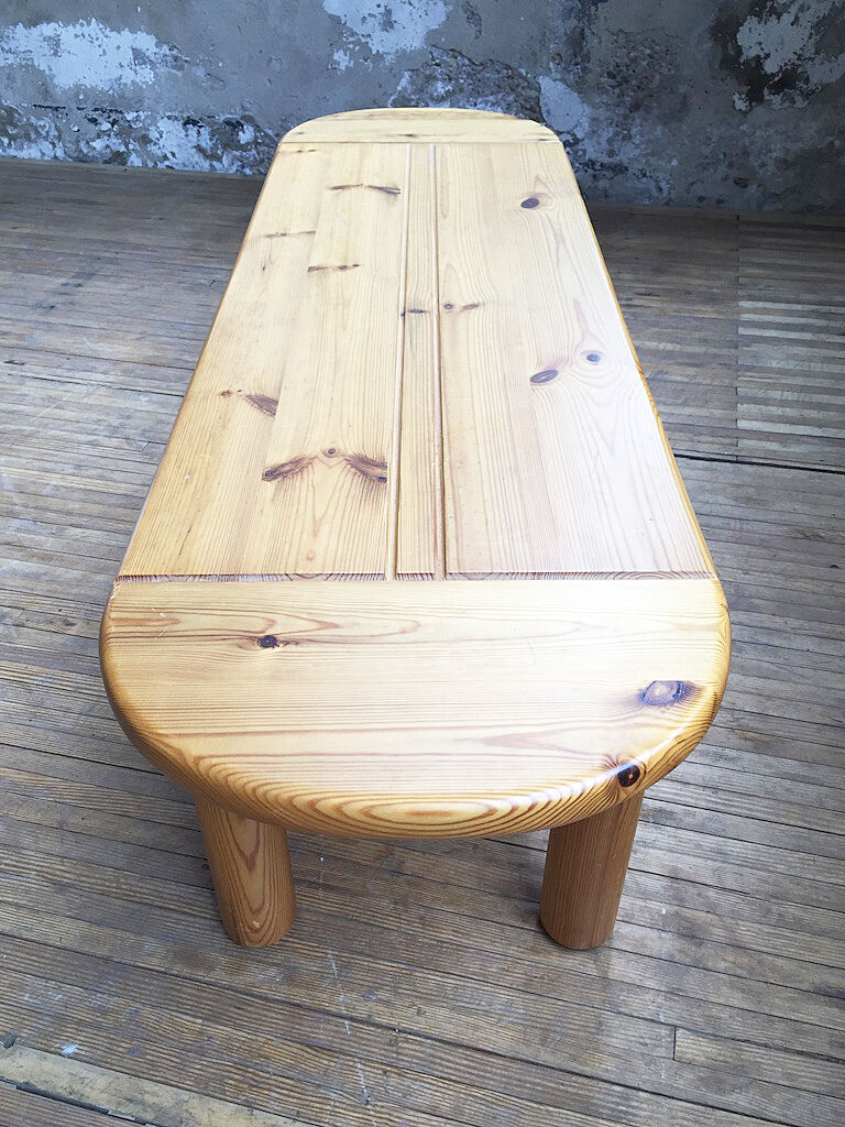Daumiller pine coffee table 1950