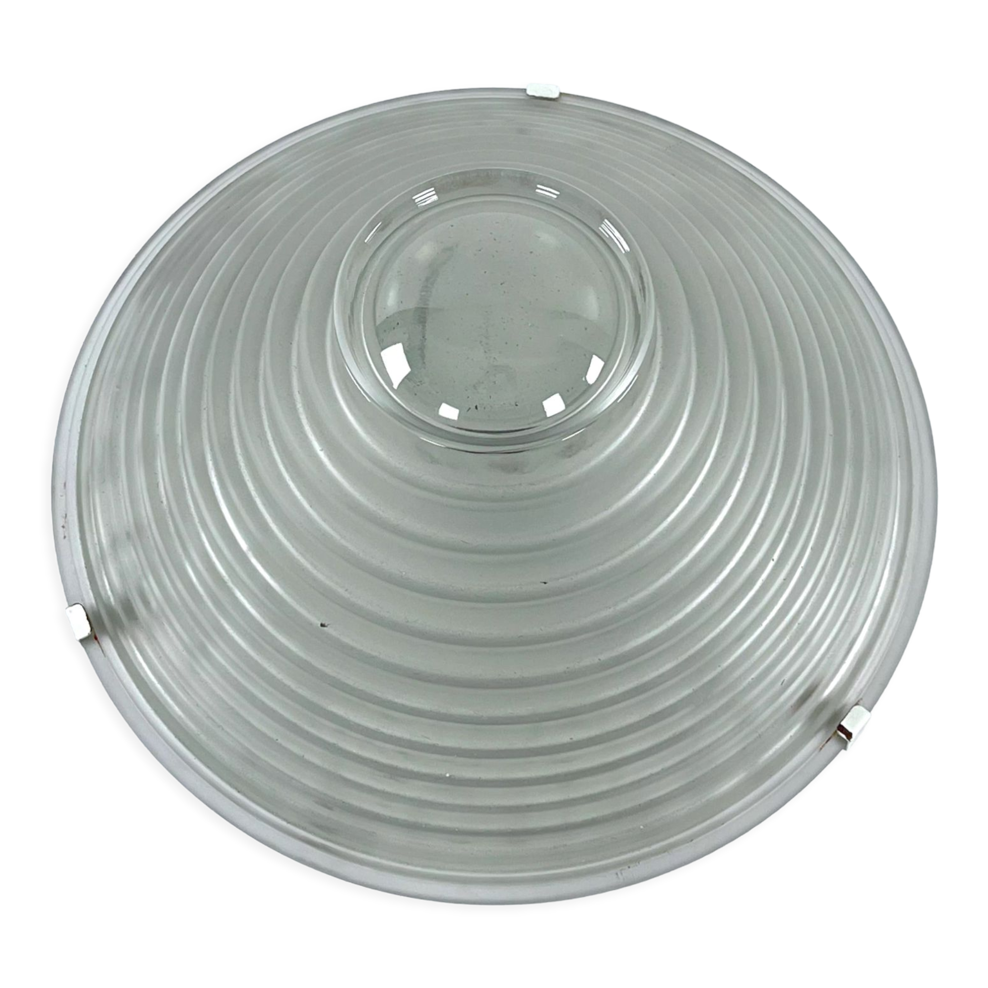 Vintage Large Egina 38 ceiling lamp by Angelo Mangiarotti for Artemide. Italy 1970s