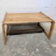 Solid pine coffee table from the 60s