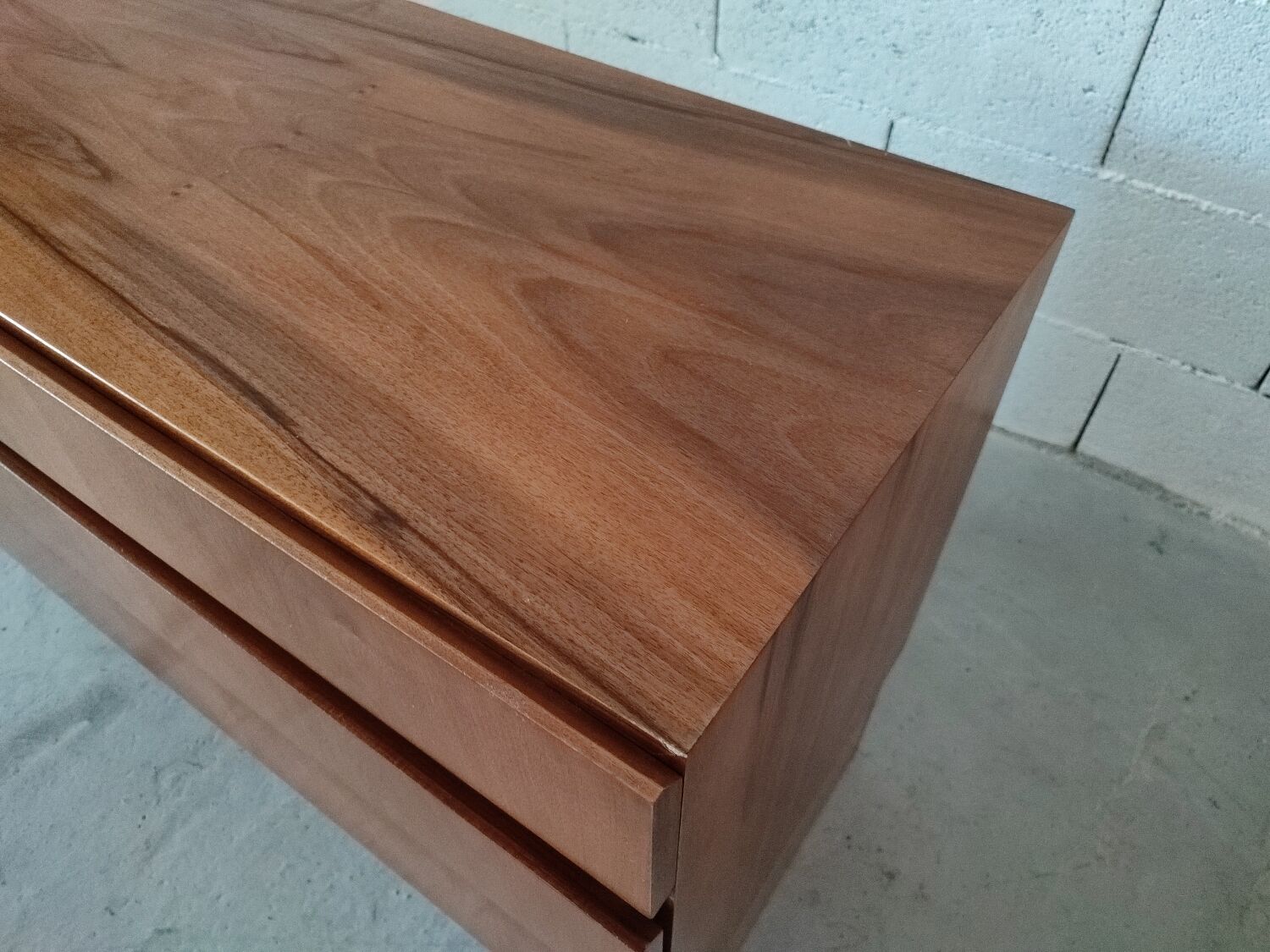 Scandinavian rosewood chest of drawers