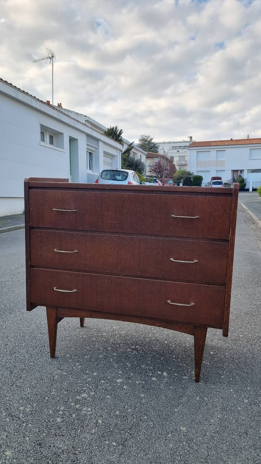 Vintage 3-drawer chest of drawers