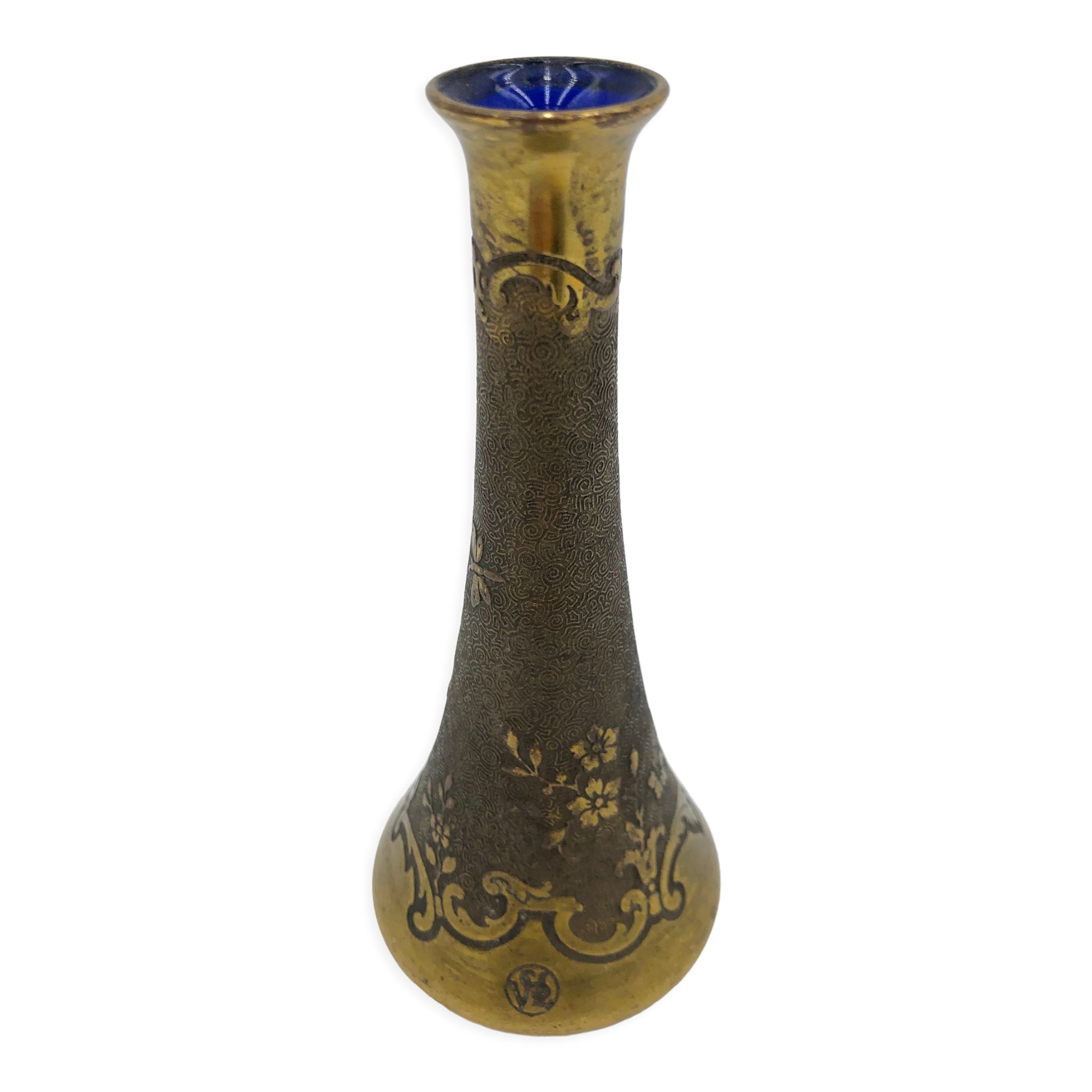 Small Art Nouveau vase Léon Ledru Val Saint Lambert