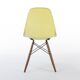 Lemon Yellow Set (4) Herman Miller Original Eames DSW Side Shell Chairs