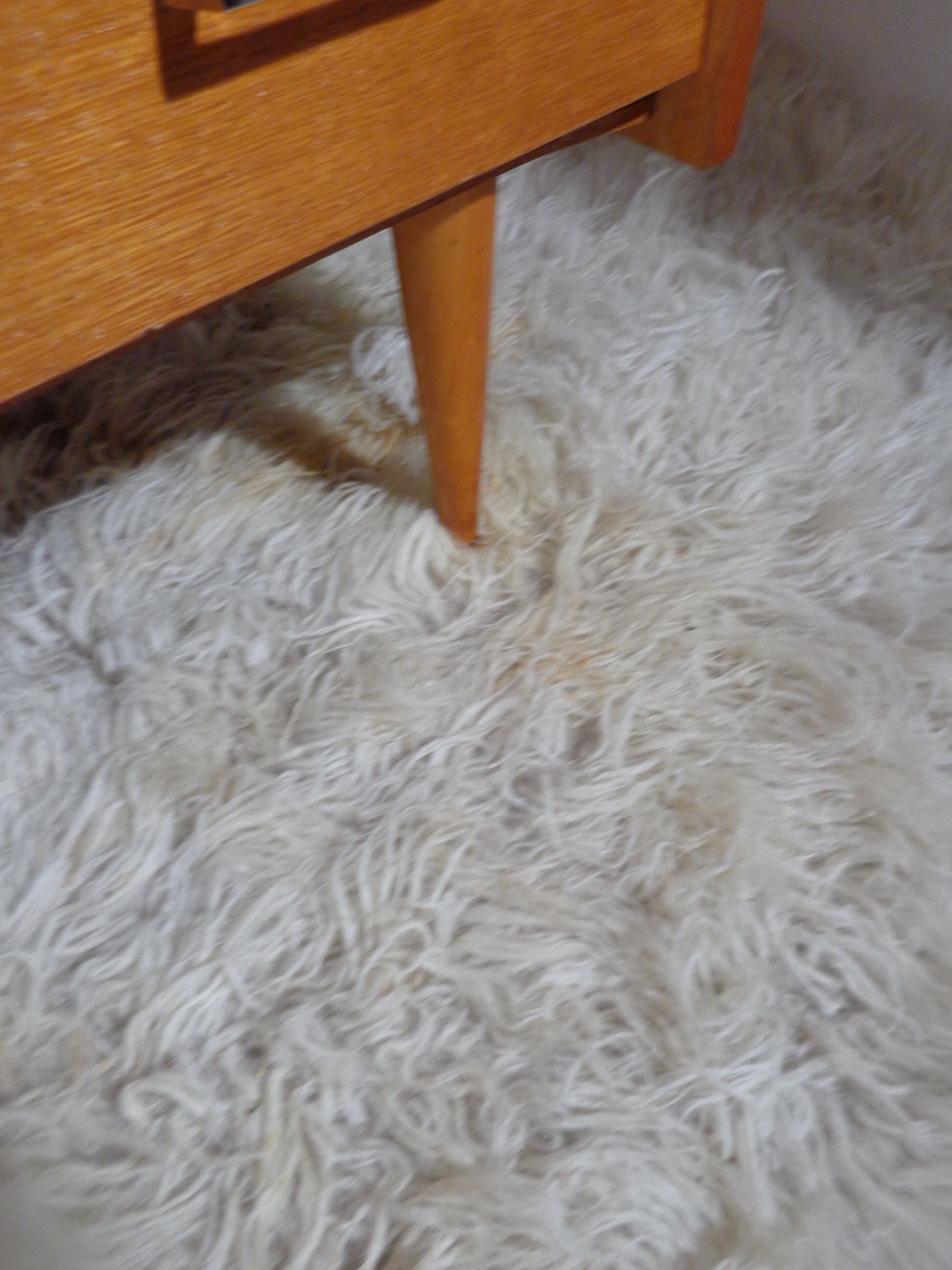 Vintage dresser of the 60s in light wood