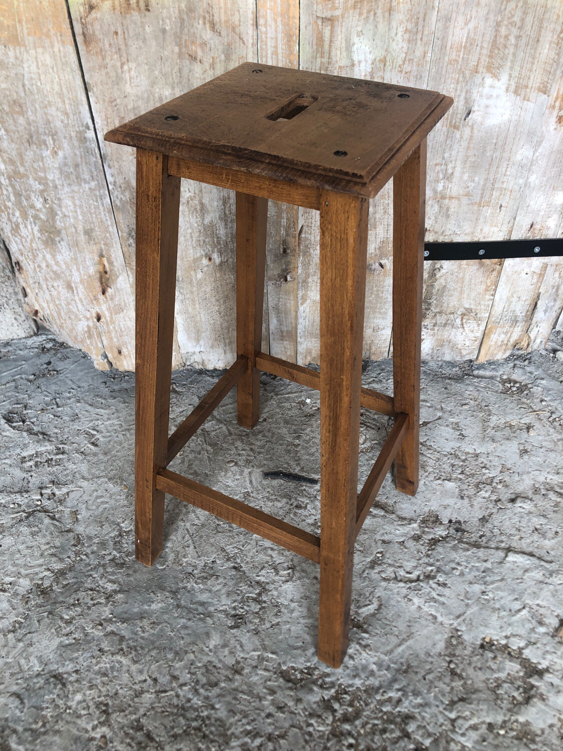 High stool bar vintage wood