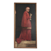 "The Cardinal", huile sur toile par Nicolo Barbino, XIXe siècle